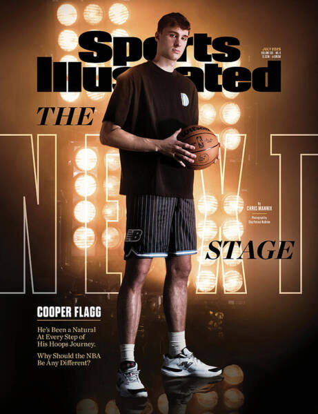 Cooper Flagg on Sports Illustrated Cover Poster