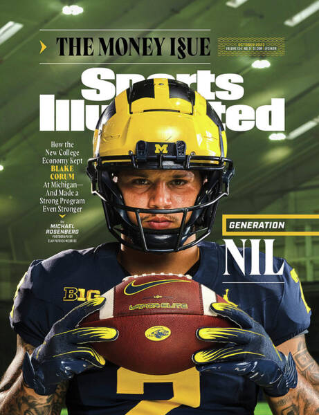 Blake Corum: Michigan Football Star Poster