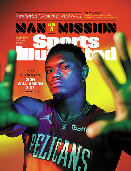 Zion Williamson Sports Illustrated Cover Poster