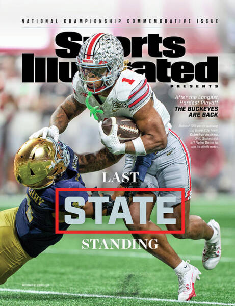 Quinshon Judkins Ohio State Victory Poster