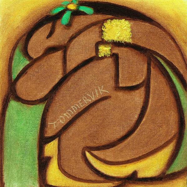 Hibiscus Dreamer Art Print Poster