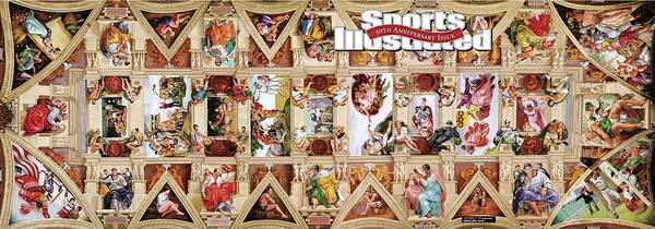 Sports Illustrated 40th Anniversary Collage Poster