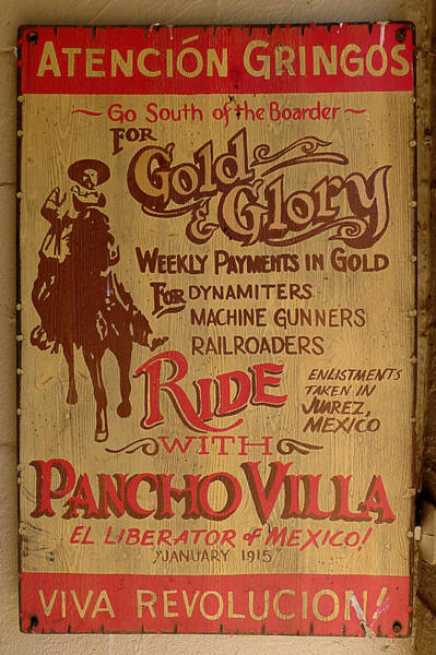 Pancho Villa Recruitment Poster Poster