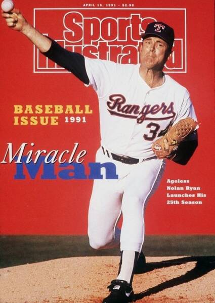 Nolan Ryan Sports Illustrated Cover Poster