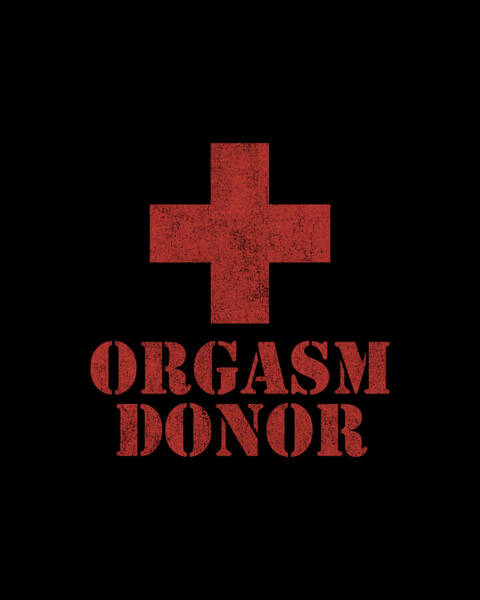 Orgasm Donor Poster