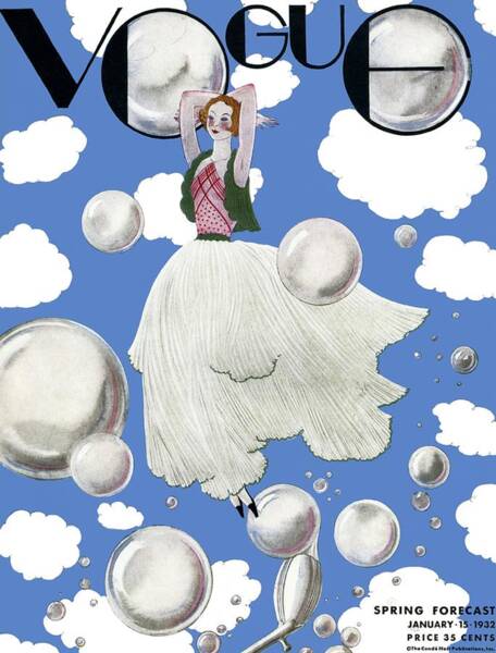 Vogue Spring 1932 Cover Poster