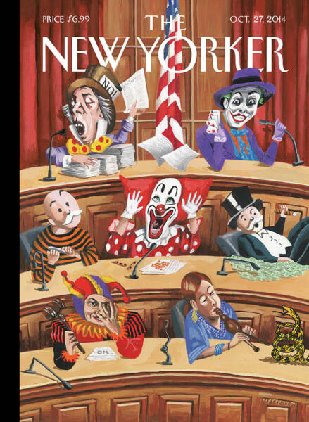 Politicians as Clowns and Performers Poster