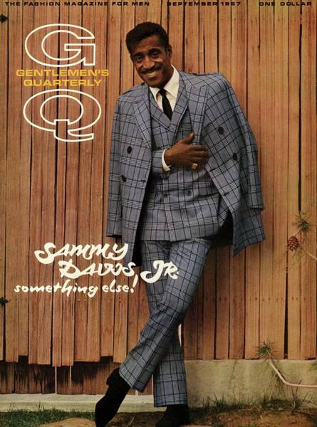 Sammy Davis Jr. on Magazine Cover Poster