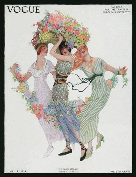 Elegant Fashion of Early 1910s Poster
