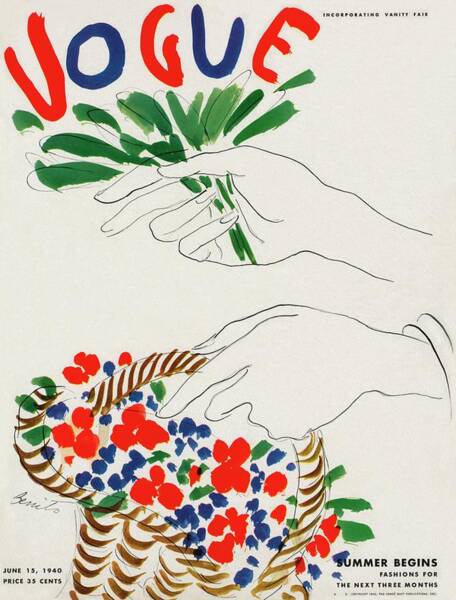 Vibrant Vogue Summer Edition Poster