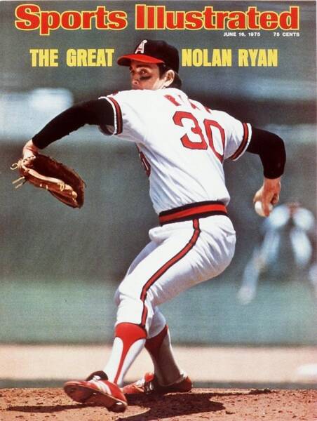 Nolan Ryan Sports Illustrated Cover Poster