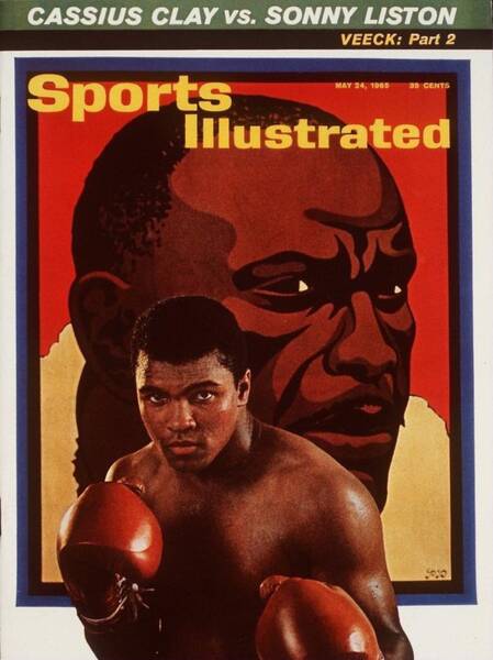 Muhammad Ali on Sports Illustrated Cover Poster