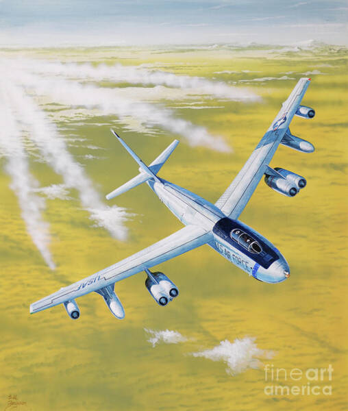 Boeing B-47e Stratojet Poster