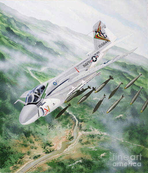 Grumman A-6 Intruder Poster