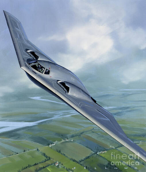 Northrop B-2 Spirit Stealth Bomber Poster