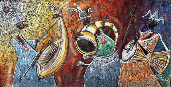 Yoruba, Hausa, Ibo Musicians #1 Poster