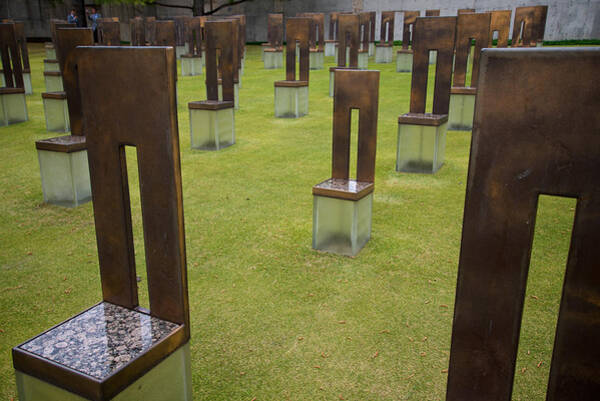 The Child's Chair Oklahoma City Memorial Poster