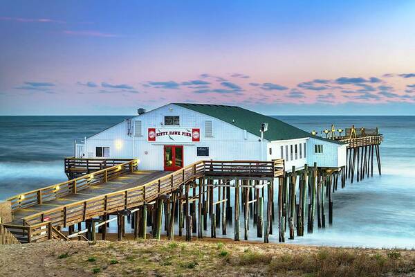 Kitty Hawk Pier, Outer Banks, Nc #1 Poster