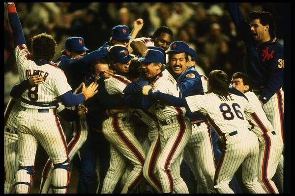 1986 World Series Mets Poster by T.g. Higgins - Photos.com
