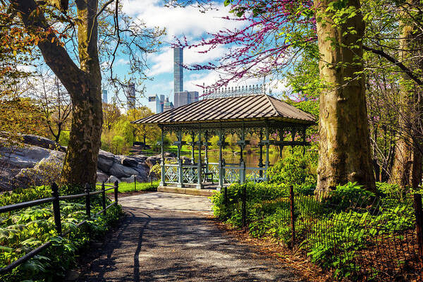Ladies' Pavilion, Central Park Nyc #4 Poster
