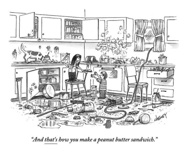 Chaotic Kitchen Adventure Poster