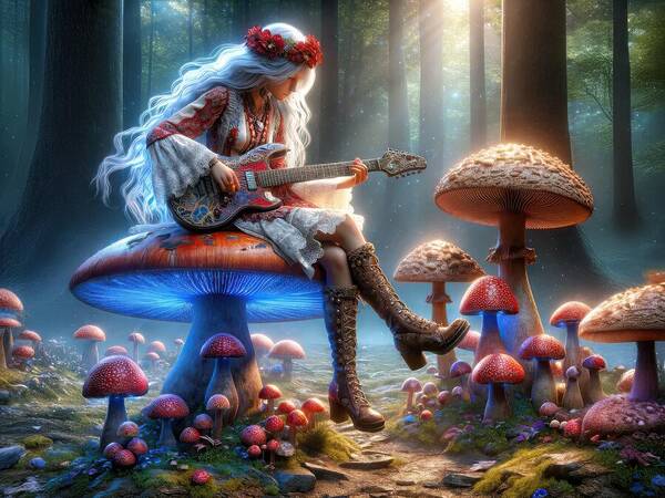 Ballad Of The Bioluminescent Poster