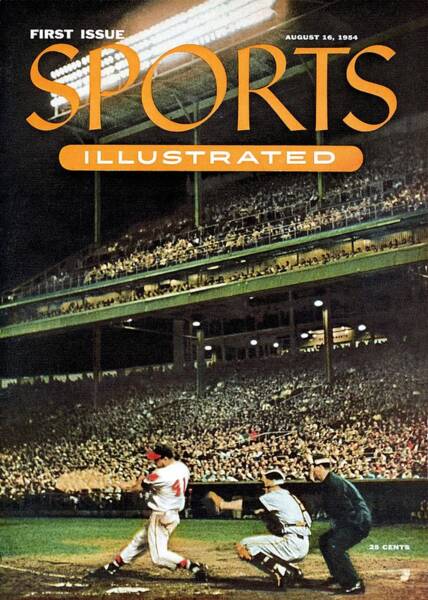 First Sports Illustrated Cover 1954 Art Print