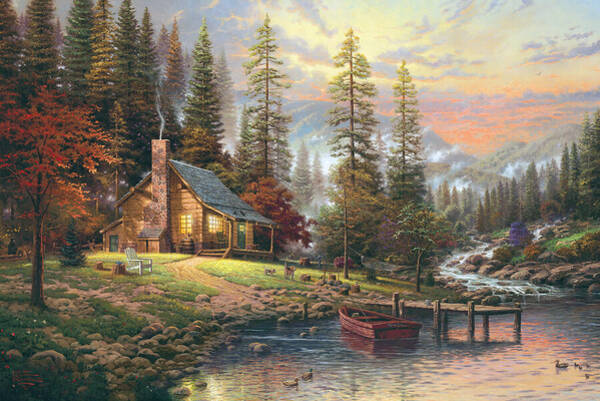 Boat Paintings for Sale by Thomas Kinkade
