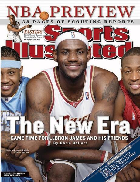 lebron james sports illustrated