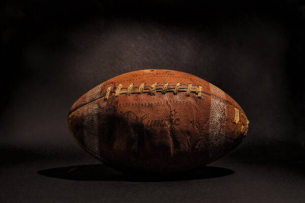 Still Life Wall Art featuring the photograph Game Ball by Peter Tellone