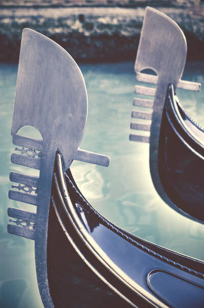 Serene Gondola Reflections Wall Art