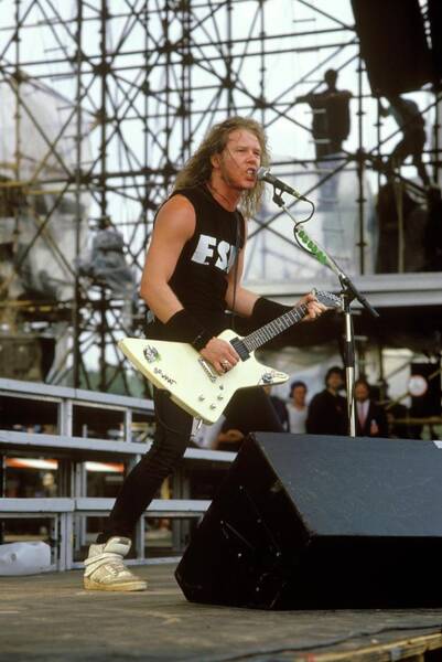 Rockstar Performing Live on Stage Wall Art