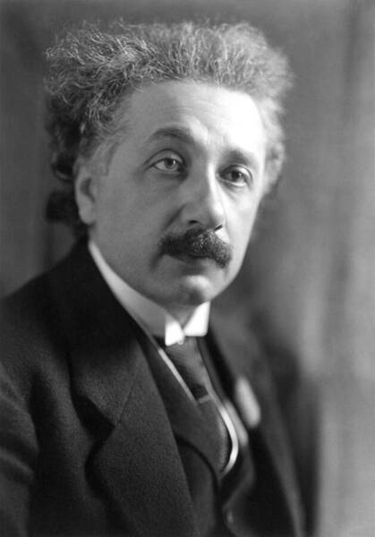 Albert Einstein By Harris And Ewing Studio Art Print