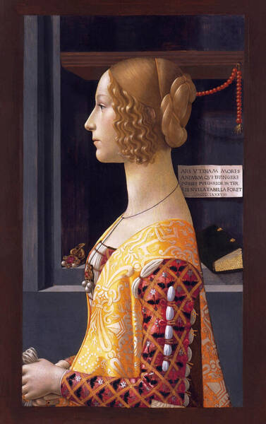 Elegant Renaissance Portrait Art Print