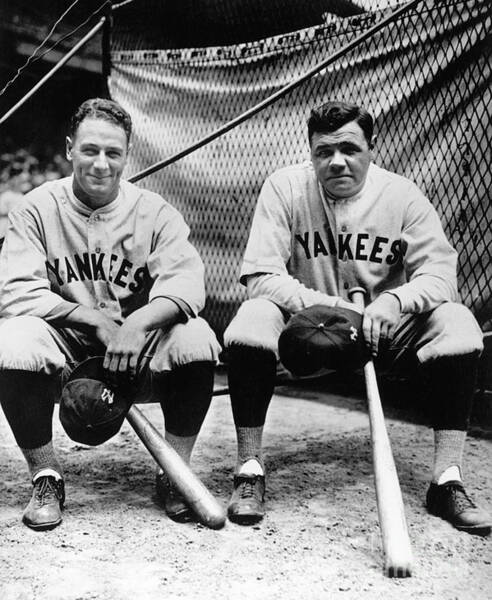 Legendary Yankees Set the Stage Wall Art