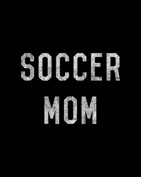 Retro Soccer Mom Art Print