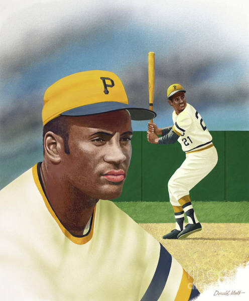 Roberto Clemente Art Print