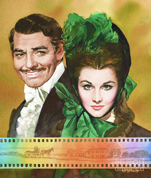 Gone With The Wind Art Print