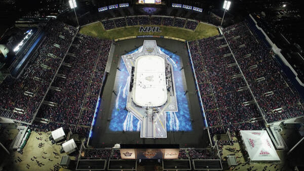 NHL Stadium Aerial View Wall Art