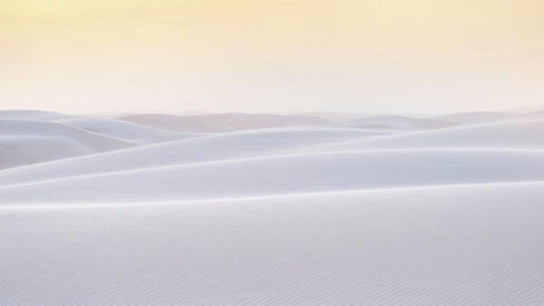 Serene Desert Dunes at Sunset Wall Art