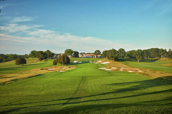 Expansive Golf Course Landscape Wall Art