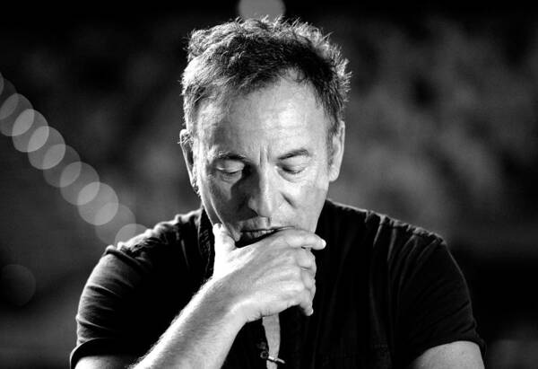 Contemplative Moment in Black and White Wall Art