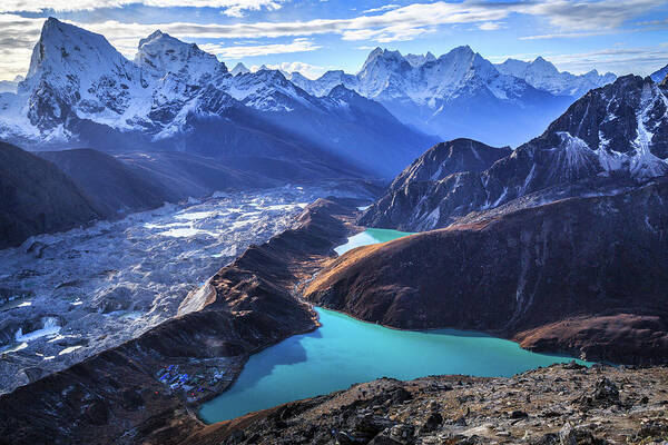 Majestic Himalayan Mountain Range Wall Art