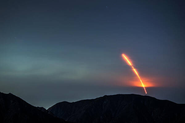 Space Wall Art featuring the photograph Nasas Insight Spacecraft Launches From by David Mcnew