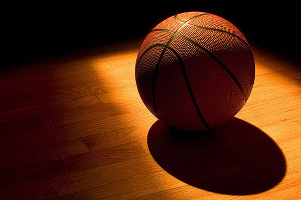 Basketball Spotlight Wall Art