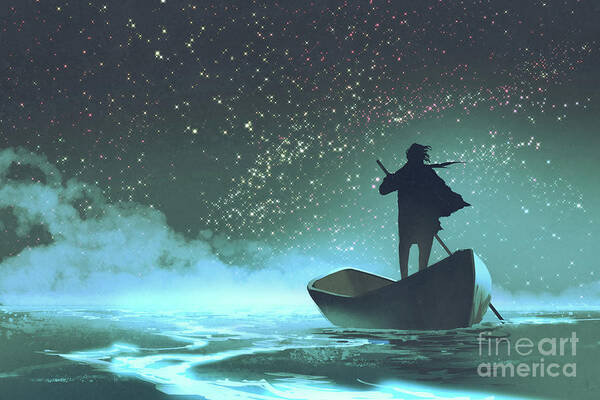 Starry Night Voyage Wall Art