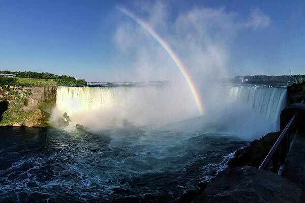 Niagara Rainbow Art Print