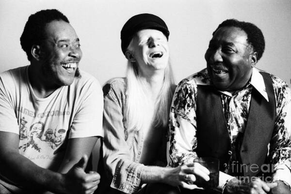 Johnny Winter with Friends Wall Art