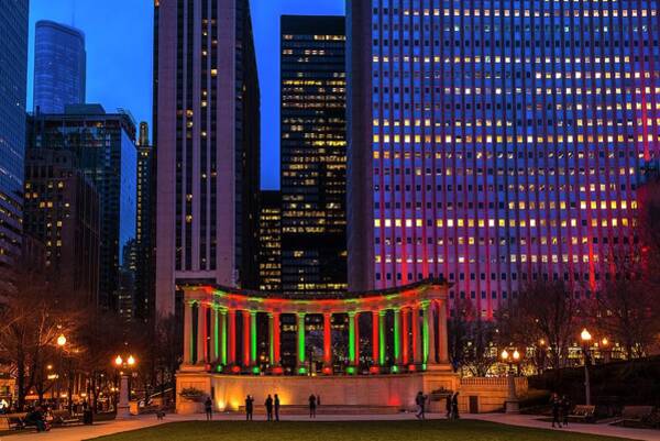 Millennium Park, Chicago Art Print