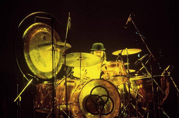 Concert Drummer with Cymbals and Gong Wall Art